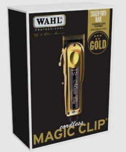 Wahl Professional 5 Star Gold Cordless Hair Clipper (8148-700) With Box