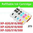 Empty refillable Ink Cartridge T273 273 w/ chip for use in
