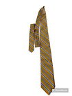 Brooks Brothers “346” Pure Silk Tie Gold Blue White New With Tag