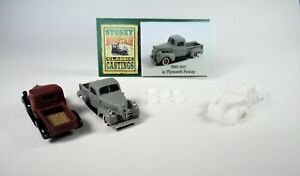 New! SMC-677 1941 Plymouth Pickup  HO-1/87th Scale White Resin Kit unfinished