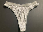 Vintage Victoria's Secret 100% Cotton Thong Panties S Small