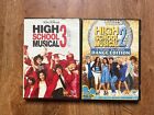 New Listing(2) Disney High School Musical DVD Lot: High School Musical  2 & 3
