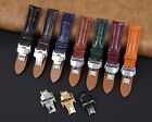 Alligator Leather Watch Band Real Crocodile Watch Strap Classic Gift for Men