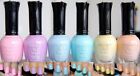 Kleancolor Nail Polish PASTEL Colors Lot of 6 Lacquer Collection NEW
