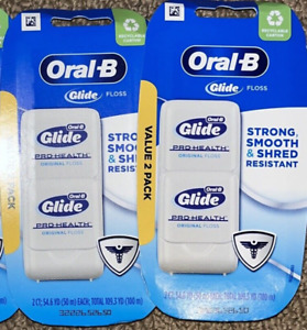 *4* Oral-B Glide PRO HEALTH Original Dental Floss 50m each FAST FREE SHIP