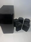 Samsung 5 PS-FS1-1 Speakers & 1 PS-FW1-2 Sub For HT-J4500 Home Theater System