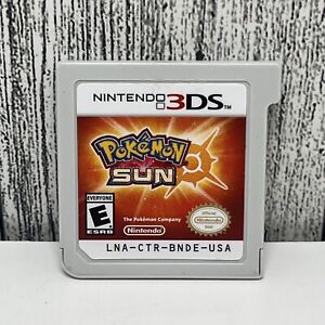 Pokémon Sun Nintendo 3DS Game 2016 Cartridge Only Tested
