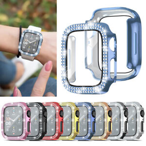 For Apple Watch Ultra/8/7/6/5/9/SE Bling Screen Protector Case Cover 49/45/44/41