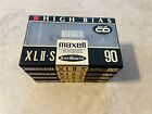 Maxell XLII-S 90 Super Fine Epitaxial Cassette Tape Japan Vintage New- Set Of 4