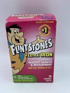 Flintstones Children's Multivitamin + Extra Iron  70 Ct - 01/2025