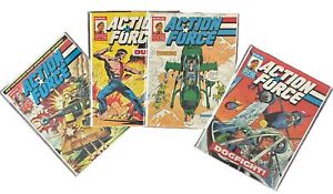 Action Force lot #4, 16-18 Marvel Magazine 4 different books  (1987)