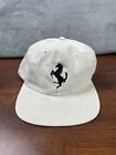 VTG 1995 Ferrari At Rodeo Drive Car Show Hat June 24 Leather Strap Embroidered