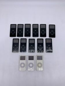 Lot of 14 Apple iPod Nano 1st generation 2GB 4GB All Turn On x14 Lots - Working