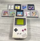 Vintage Nintendo GameBoy DMG-01 Console With Games Tetris 2- Tested