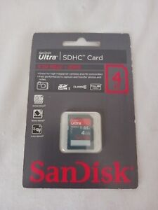 SanDisk Ultra 4GB Class 4 - SDHC Card - up to 30MB/s 200x