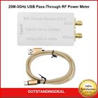 RF-Power-Meter-V4.0 20M-3GHz USB Pass-Through RF Power Meter Tester ot25