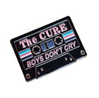 THE CURE - BOYS DON'T CRY - RETRO CASSETTE - ENAMEL PIN
