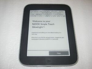 Barnes & Noble NOOK Simple Touch E-Reader w/ GlowLight Wi-Fi, 2GB, 6