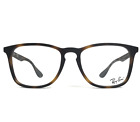 Ray-Ban Eyeglasses Frames RB7074 5365 Matte Tortoise Square Full Rim 52-18-145