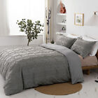 30PC Gray Duvet Cover Set 1800Series High Quality Ultra Soft Cover for Comforter