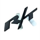 Matt Black OEM For RT Front Grill Emblems R/T Trunk Side Stickers Car Badge (For: More than one vehicle)