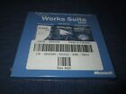 Microsoft Works Suite 2004 DVD-ROM PC Includes Key and Product Codes Sealed-NEW