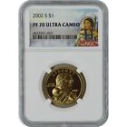 2002-S Sacagawea Proof Coin NGC PF70 Ultra Cameo Sacagawea Label
