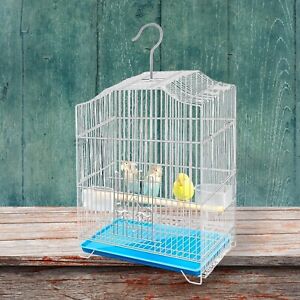 ECONOMY Lightweight Fold Up Bird Cage Parakeet Canary Finch Portable House *READ
