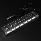 LocoLee USB Hub for Lego DIY Decor Light Kit Lighting Set White/Black (4/7 Port)