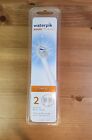 2 Pack Waterpik Sonic-Fusion Replacement FLOSSING BRUSH HEADS White SFRB-2EW