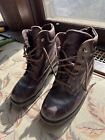 LL Bean Bucksport Men’s Brown Leather Work Boots Insulated Vintage Men’s Size 10