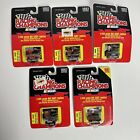 Racing Champions 1:144 Die Cast Replica Car Card Stand NASCAR Lot Of 5