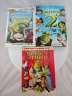 Shrek Movie Comedy Cartoon DVD Set Lot Of 3 Preowned Good Condition TESTED