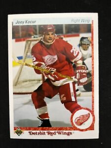 1990-91 Upper Deck #411 Joe Kocur Detroit Red Wings Rookie NrMt