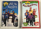 THE WIGGLES WIGGLY WIGGLY CHRISTMAS, YULE BE WIGGLING NEW SEALED VHS  2 -TAPES