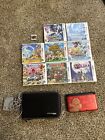 Nintendo 3DS XL Super Mario Bros Console Bundle With Games TESTED WORKING