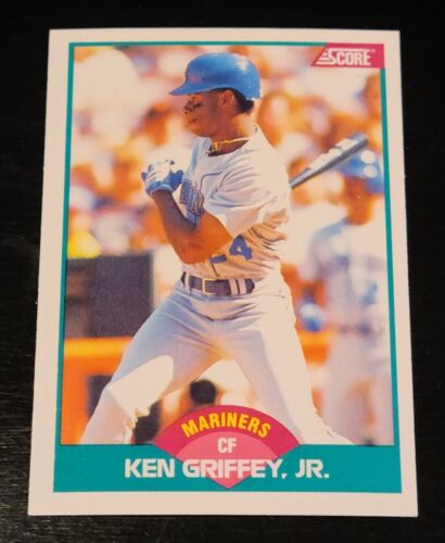 1989 Score Traded Baseball Ken Griffey Jr. Rookie! SET BREAK #100T
