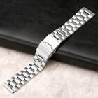 18mm 20mm 22mm 24mm Replacement Watch Band Stainless Steel Strap Wristband Bands