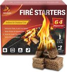 Efficient Fire Starter Squares for Stoves Easy-Burning Fire Starter Mini Squares