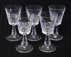 Vintage Set of 5 Waterford Crystal Kenmare Port Wine Glasses discontinued