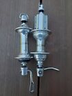 Campagnolo ~2006 Record Silver Hubs 28° F/R 9 10 11 Speed Excellent Shape ¡RARE!