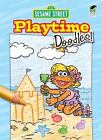SESAME STREET PLAYTIME DOODLES ACTIVITY BOOK, 62 unfinished pictures, coloring