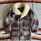 Filson Mackinaw Wool Packer Coat | Size XS | Fits S/M | Made in USA | Shearling
