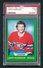 1973 OPC HOCKEY 237 LARRY ROBINSON MONTREAL CANADIENS ROOKIE CARD PSA 5 EX