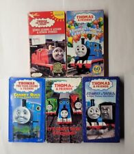 Lot of 5 Thomas The Tank Engine & Friends VHS Tapes Cranky Bugs Sodor James
