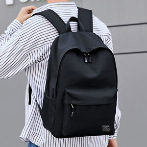 Men Women Backpack Bookbag School Travel Laptop Rucksack Zipper Bag 15.6'' Pack