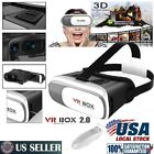 2nd Gen VR Box Virtual Reality Glasses Goggle Headset 3D Movie Game + Bluetooth