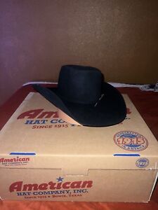 american hat company 7 1/4 Black 10x