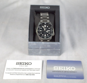 Seiko 5 Sports Men's Black Watch -SRPD55