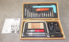 X-Acto Knife Set Wood Worker/Carver Wooden Box Tool Kit